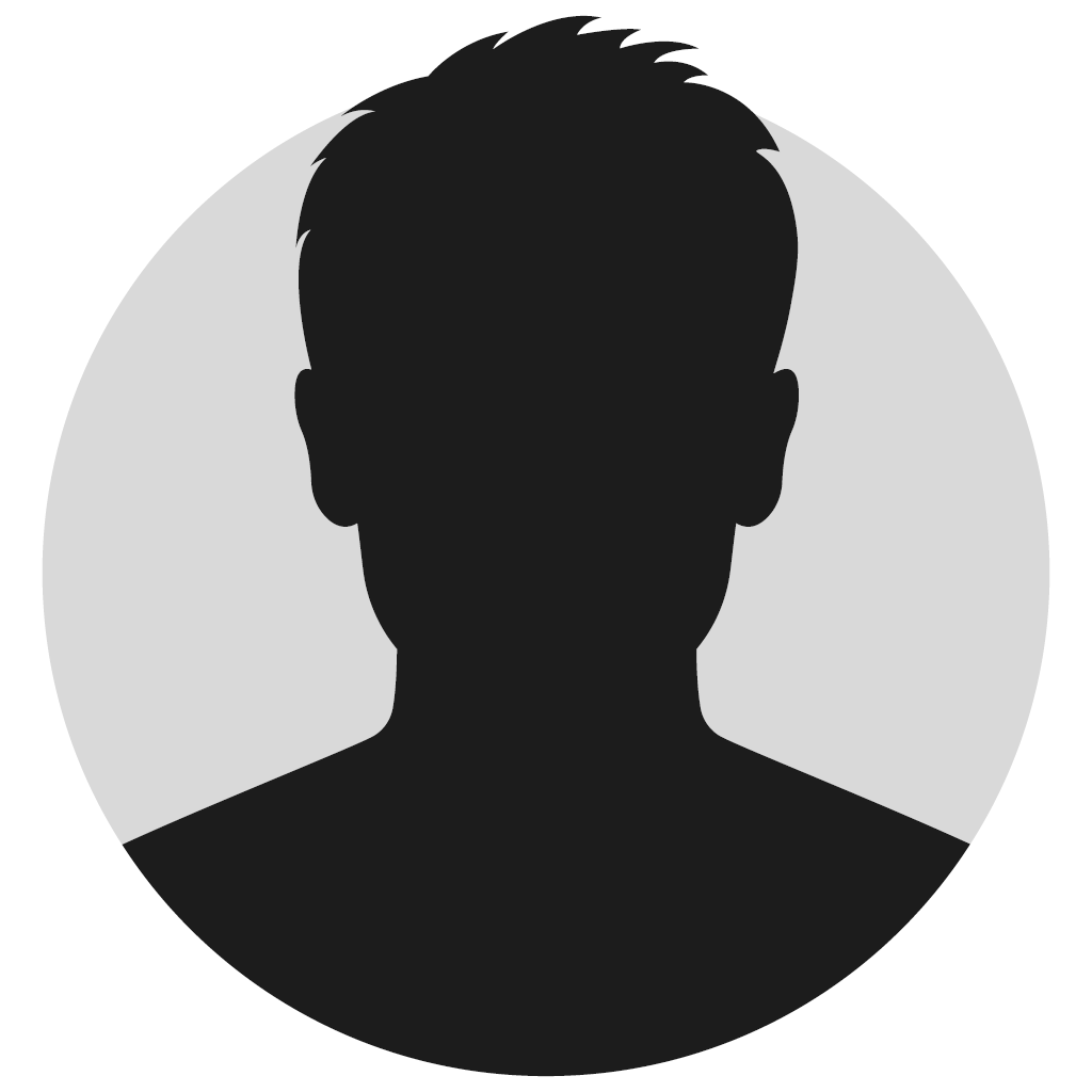 Grijs silhouet van een persoon