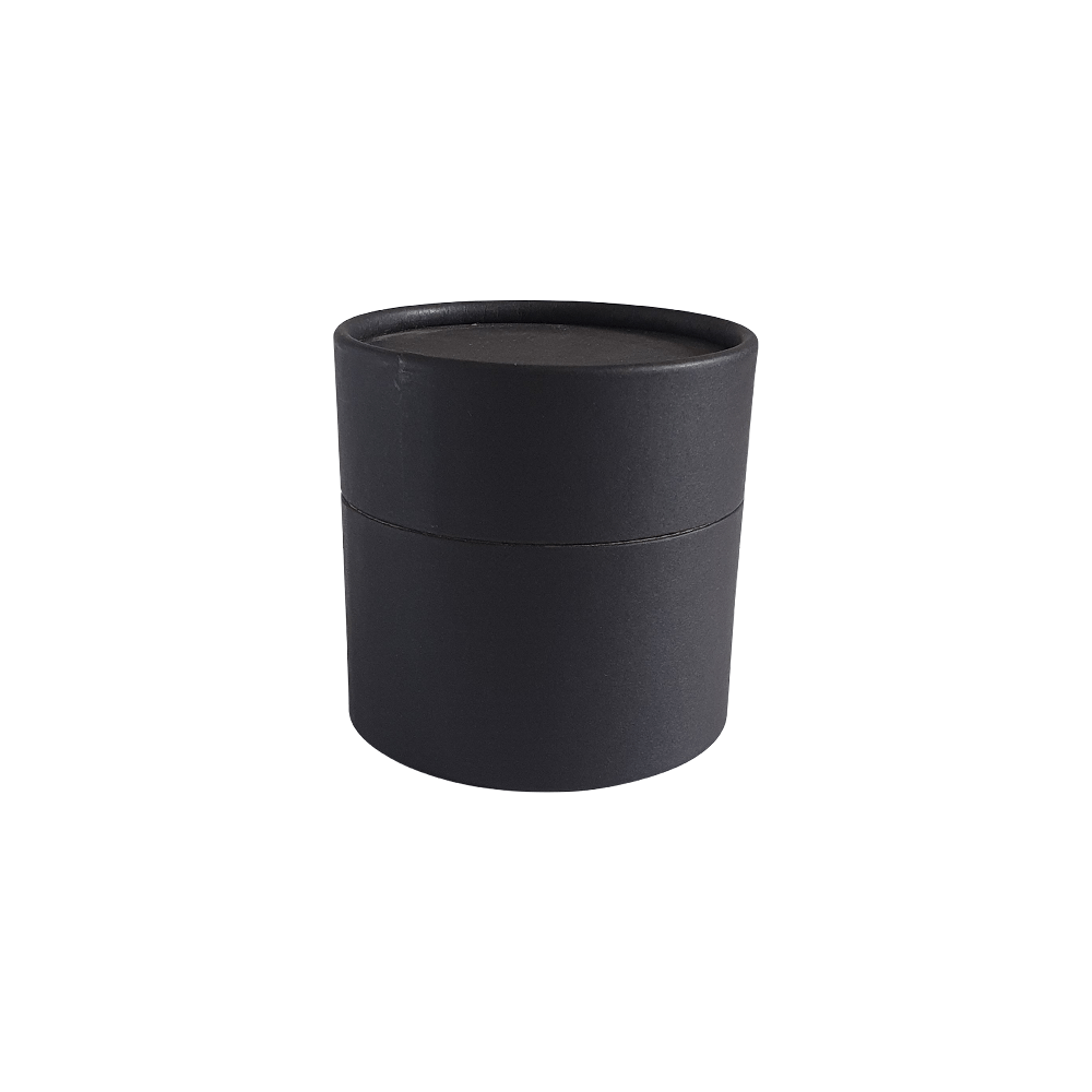 73 x 56 mm zwarte multifunctionele kartonnen koker met schuifdeksel