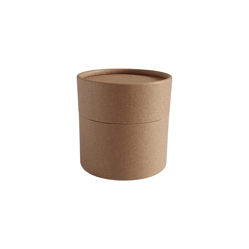 73 x 56 mm bruin kraftpapier multifunctionele kartonnen koker met schuifdeksel