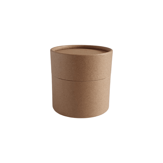 73 x 56 mm bruin kraftpapier multifunctionele kartonnen koker met schuifdeksel