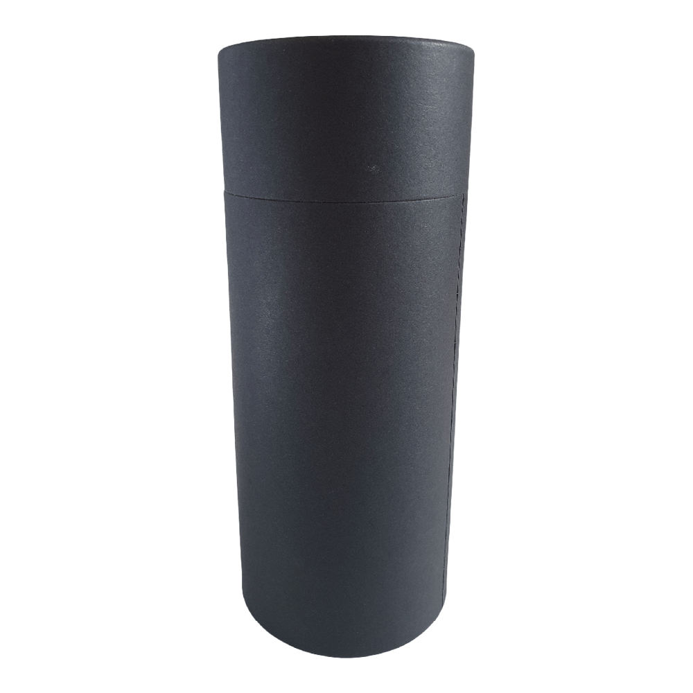 73 x 168 mm zwarte multifunctionele kartonnen koker met schuifdeksel