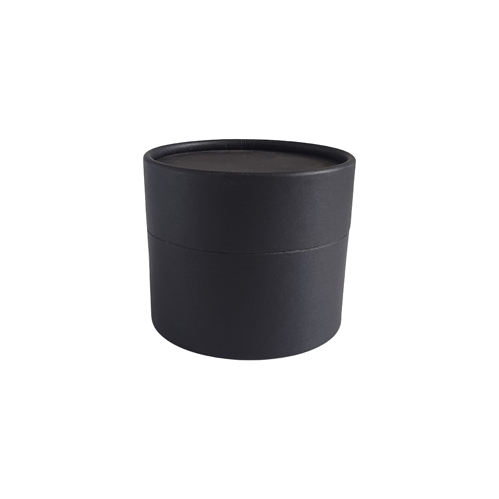 83 x 56 mm zwarte multifunctionele kartonnen koker met schuifdeksel
