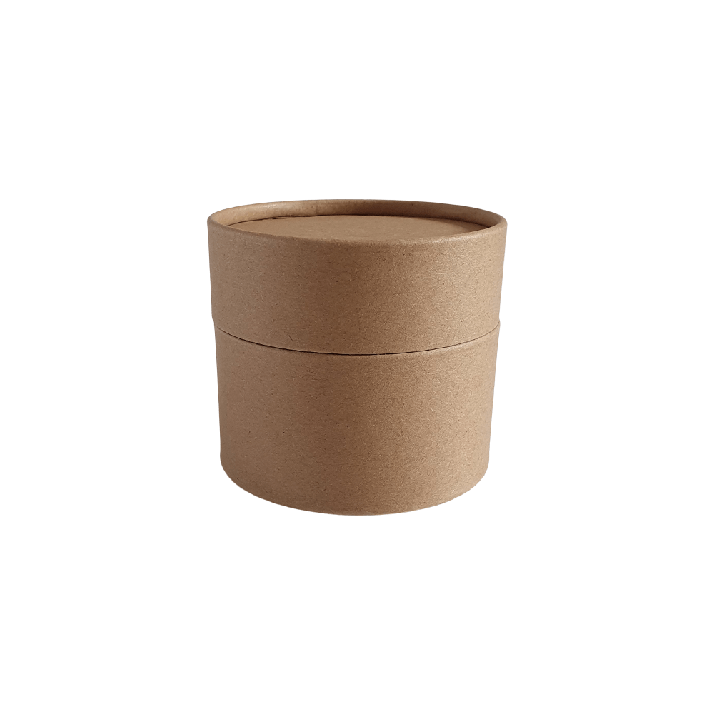 83 x 56 mm bruin kraftpapier multifunctionele kartonnen koker met schuifdeksel