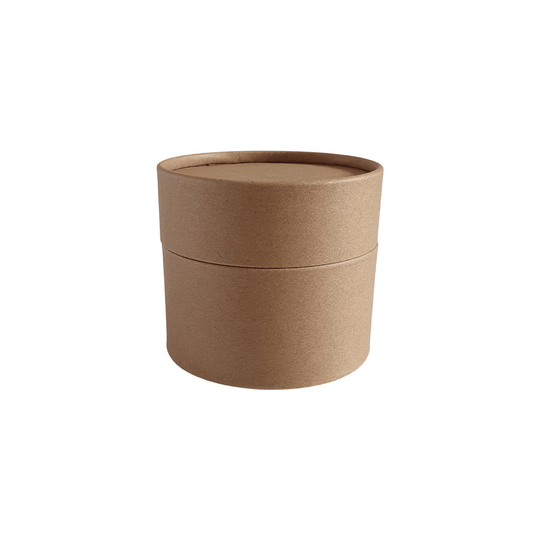 83 x 56 mm bruin kraftpapier multifunctionele kartonnen koker met schuifdeksel