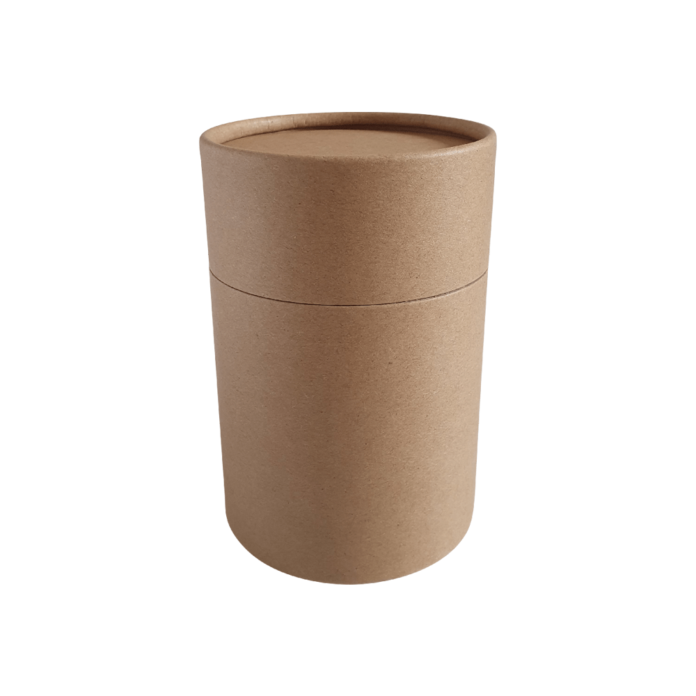 83 x 112 mm bruin kraftpapier multifunctionele kartonnen koker met schuifdeksel