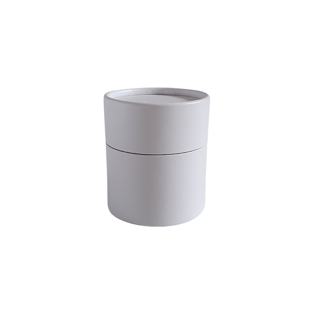 63 x 56 mm witte multifunctionele kartonnen koker met schuifdeksel