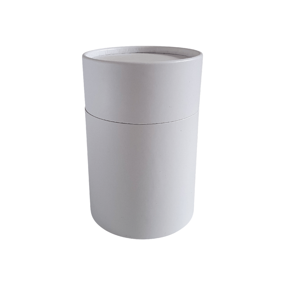 83 x 112 mm witte multifunctionele kartonnen koker met schuifdeksel