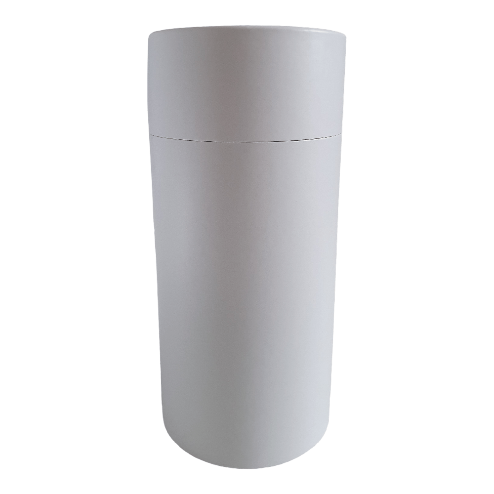 83 x 168 mm witte multifunctionele kartonnen koker met schuifdeksel