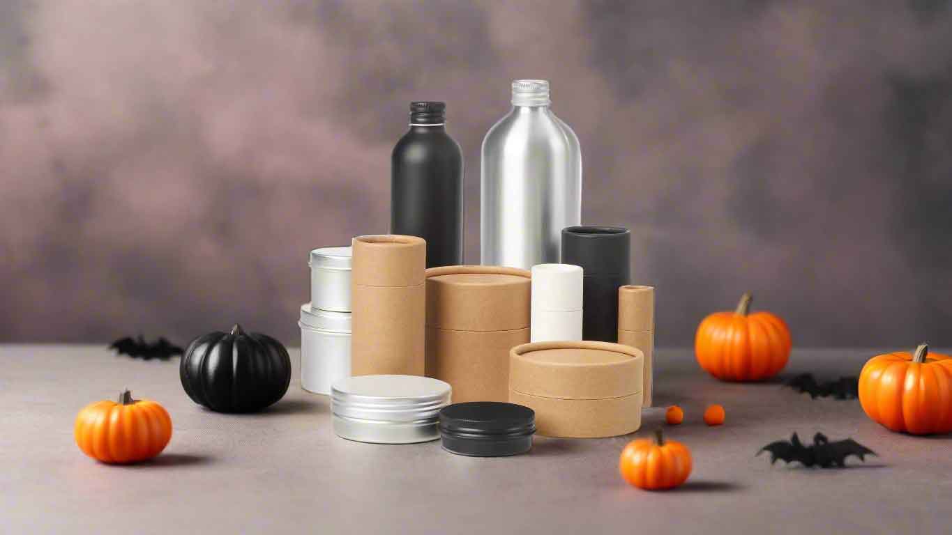 Duurzame verpakking met Halloween-decor