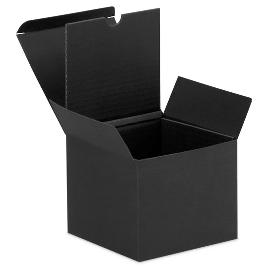 Luxe Plooi-Geschenkdozen in Zwart & Wit