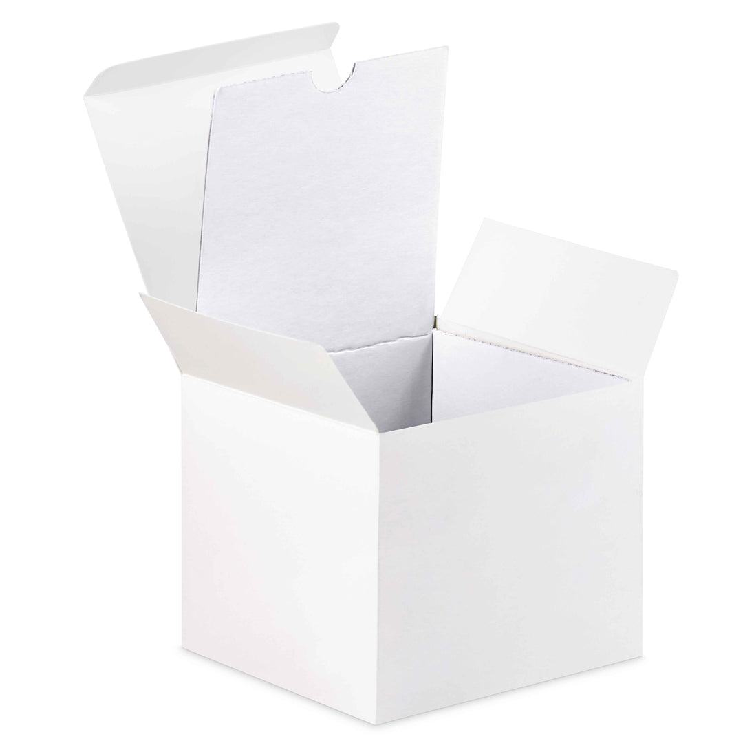 Luxe Plooi-Geschenkdozen in Zwart & Wit