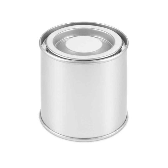 Zwart metalen blik met hefboomdeksel, SKU-code: T0611
