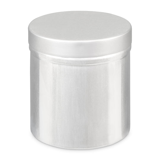 Zilveren ronde Aluminium naadloze tinnen doos